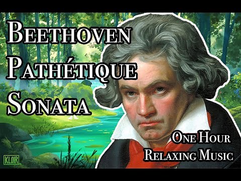 Pathetique Sonata 2nd Movement - Beethoven - 1 Hour Relaxation - Peaceful - Calming - Sleep - Focus