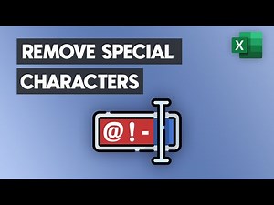 How to Remove Special Characters from Text in Excel using REGEXREPLACE Function