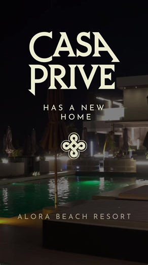 Casa Privé has moved to Alora Beach Resort. Oceanfront. Open air. A sharper setting for the same crowd. The energy remains intentional, the standard remains high, and the nights speak for themselves. New location.