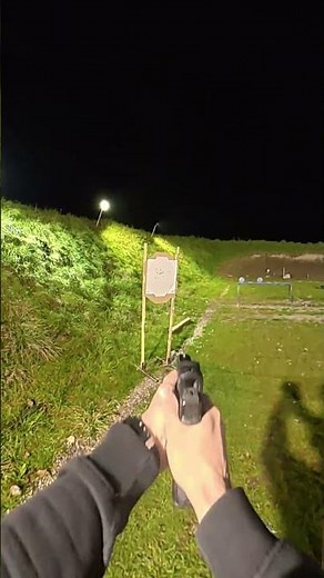 Krótki tor IPSC z bronią bojową -Glock 45 9mm #shorts #pov