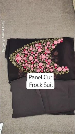 Panel Cutting Frock Suit | Easy Cutting Idea for Perfect Fit