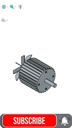 Creativity on Instagram: "3D Electric Motor Design in FreeCAD – Step by Step Modeling Tutorial” “Explore a detailed 3D model of an electric motor created entirely in FreeCAD! In this video, I walk you through the design process, including stator, rotor, and coil layout. Perfect for engineers, hobbyists, and students interested in electric motor design, CAD modeling, and mechanical engineering. Whether you’re in Europe, the USA, or Canada, this tutorial will help you understand the fundamentals o