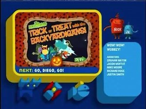 Nick Jr Playdate Split Screen Credits (October 2008)