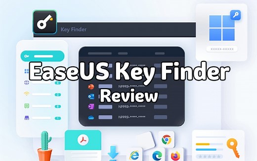 【EaseUS Key Finder】悪用厳禁？プロダクトキーやログイン情報を解析できるソフト | Na-chaNet
