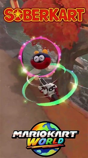 Cheep Cheep Falls Tarzan skip #shorts | Mario Kart World