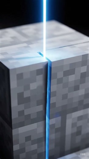 Breaking the Stone Block in Minecraft 🪨💥 | Minecraft Short