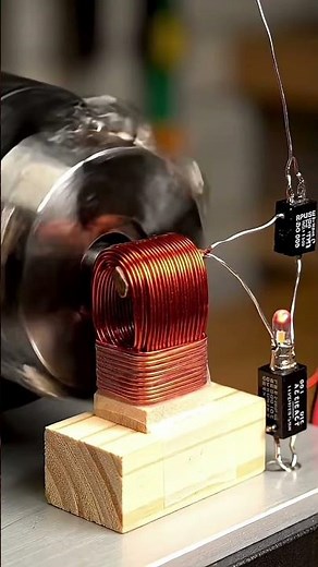 SIMPLE GENERATOR TO PRODUCE FREE ELECTRICITY HACKS MAGNETIC POWERED GENERATOR