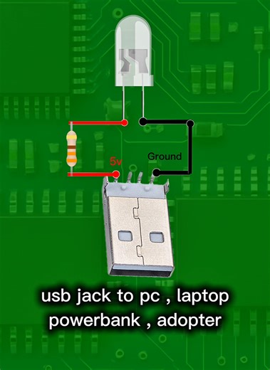 How to Power an LED Using USB 5V: Simple Trick
