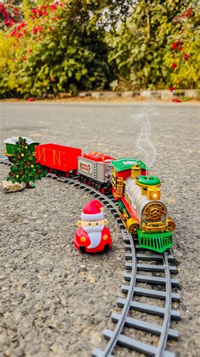 Christmas RC Toy Train Unboxing Remote Control🎄🚂