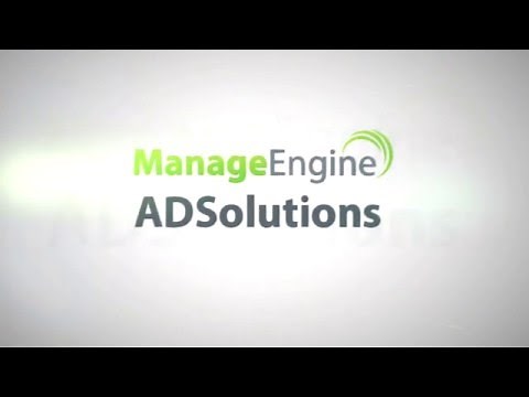 PowerShell script-free AD reporting & on-the-fly AD account management - Week 4 (ADManager Plus)