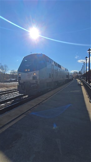 P42DC 39 leads #Amtrak Northeast Regional #Train 156 in Culpeper. #trains #travel #railfan