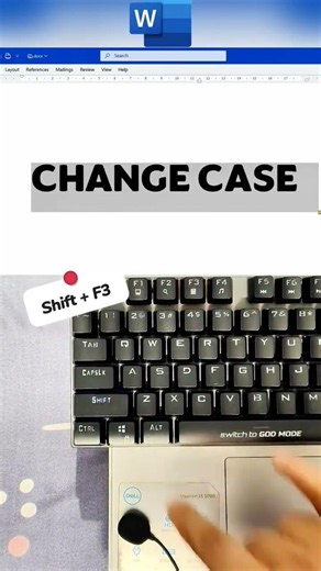 Text Formatting in MS Word #msword #shortcuts