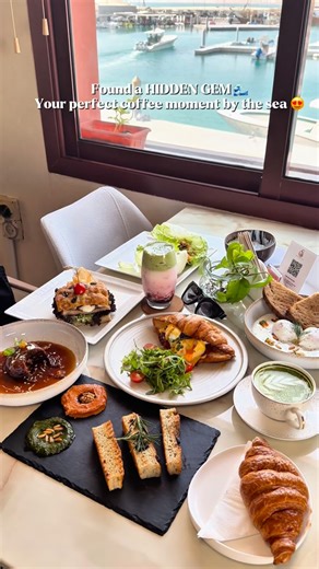 Dxb_4uh on Instagram: "☕✨ Coffee with a view? Oh, absolutely! Welcome to The Coffee Shop by Seaview the ultimate chill spot where every sip comes with breathtaking views, cozy ambience, and desserts that make your heart happy 😍 🔥 Loyalty Alert! Your 6th coffee + dessert is on the house with our exclusive Loyalty Card! Come for the coffee, stay for the vibes 🌊☕ 📍 sea view restaurant & the coffee shop Fishing harbour ➡️ Follow @thecoffeeshop_byseaview for more mouth