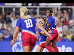 Naomi Girma first goal | USWNT vs. Argentina | October 30, 2024