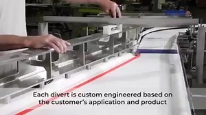 Dorner's diverters and sorting conveyors work by handling product based on such characteristics as weight and shape along with line capacity. Each divert is custom engineered based on the customer's application and product. Image/video credits: Dorner Conveyors We strive to get permission for each piece of content we share, and give credits to the rightful owner. If you feel this is not the case, please send us a DM so we can correct this #conveyor #technology #design #engineering #innovation #a