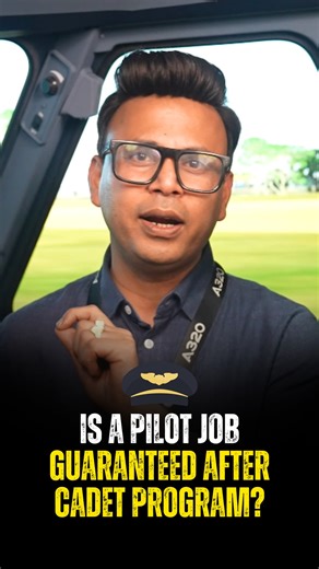 Do cadet programs guarantee a pilot job? Short answer: Not instantly. Yes, cadet programs are made for jobs. Yes, most students do get hired. But immediate joining is NOT guaranteed. Here’s what really happens 👇 • Ground school • Flying training • Type rating • Airline checks This takes 18–24 months minimum. After that, you may still wait 6–8 months (or more) before salary starts. A cadet program is a pathway, not a shortcut. Come prepared mentally and financially. Because waiting without incom