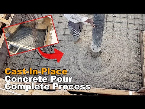 Building Construction - Cast-In-Place Concrete Pour