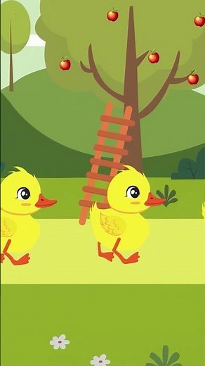 The Ducks Go Waddling | Part 2 | Little Fish Tales | #ducks #shortsfeed