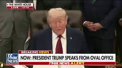 Trump: "I got a call from a number of people, including the great Joe Rogan, and he said we have to do something about this, and I looked into it."