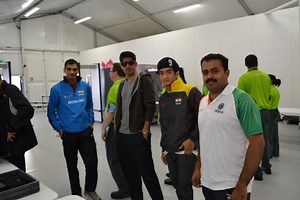 Indian boxing team arrives at Olympics games village