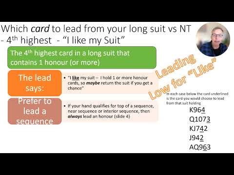 Opening lead vs NT -Lesson 16 - part 1