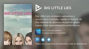 Video : Ver Big Little Lies en streaming legal completo