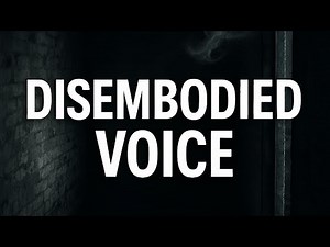 Terrifying Disembodied Voice Caught on Tape in Haunted Church