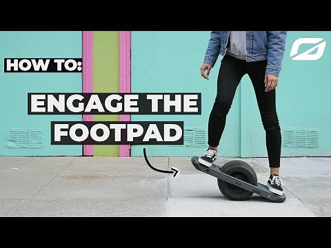 Onewheel: How to Engage The Front Footpad