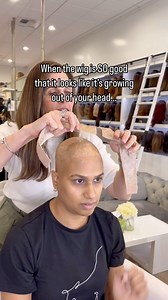 When a wig is so good that it looks like the hair is growing out of your head! 😍 We are obsessed with this hairline & the lace is virtually invisible! That’s what we love to see! How beautiful does our client look in her new glueless lace front wig! This piece is truly perfect for her! And seeing her face light up was so special to us! Our goal when creating personalized wigs for our clients is that they can wear them comfortably and confidently! Wigs don’t have to look like wigs…we strive to c