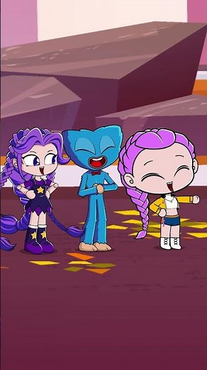 Who Is The Strongest?💪🔥Rumi, Lily, Huggy and Gugugaga #kpopdemonhunters #poppyplaytime