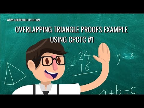 Overlapping Triangle Proof using CPCTC ADVANCED