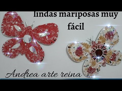 Como hacer mariposas paso a paso👌🦋mariposas de carton