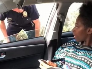 When Flexin On The Gram Goes Wrong: Cop Pulls Up To Girl's Car Window After She Flashes Gun & Weed During Freestyle Session!