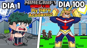 💪💥Sobreviví 100 DÍAS siendo un HEROE en Minecraft HARDCORE! #mapaxe #minecraft | XTurbo Gamer
