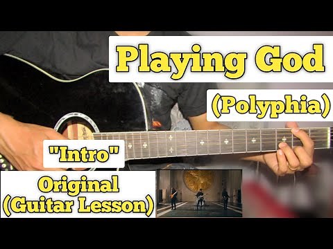 Playing God - Polyphia | Guitar Tutorial | Intro Part | Acoustic |(With Tab)