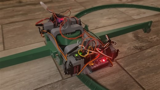 Building A Small Gyro Stabilized Monorail