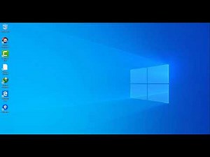 Google Chrome Icon on Desktop Windows 10