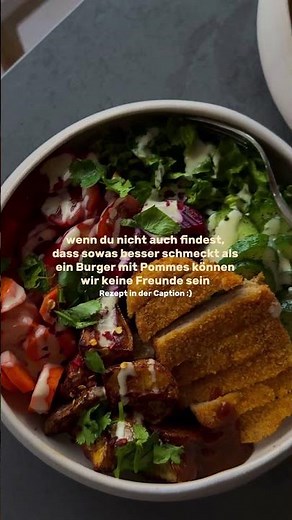 Veggie Schnitzel Bowl 🥗