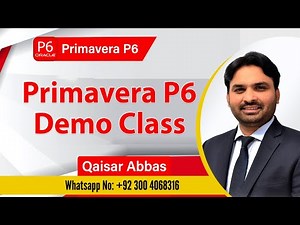 Primavera P6 Project Management Training I Project Planning & Control I Primavera P6