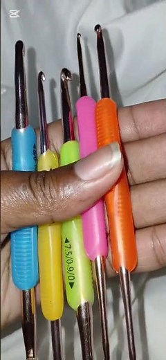 My new crochet hooks finally arrived! 😍🧶 (No more only using a 3mm!)