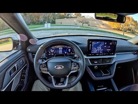 2025 Ford Explorer ST - POV Test Drive (Binaural Audio)