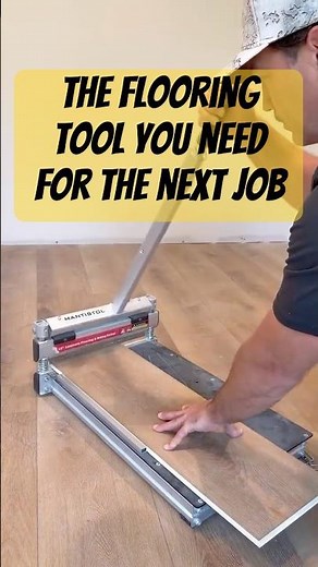 FLOORING CUTTER…Must Have Tool DIY 🛠️