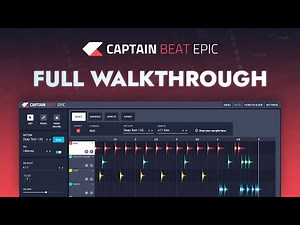 Captain Beat Epic Full Walkthrough / Beatmaking Drum Plugin for your DAW / Tutorial