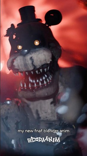 I’M NIGHTMARE FREDDY ( FNAF 4 Animation )