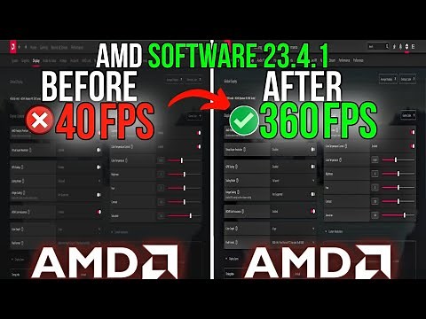 BEST AMD Radeon Settings (2023): 🔧AMD Radeon Settings For Gaming To Optimize Gaming & Performance!