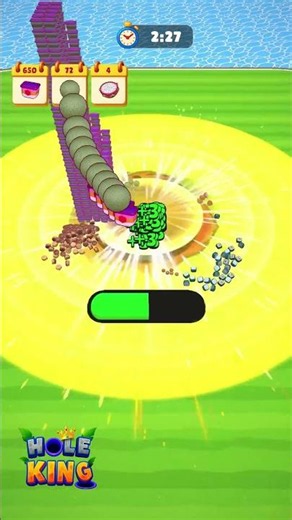 Relaxing Yet Challenging Gameplay | Most Satisfying Mobile Gameplay Ever | Black Hole Game 3D | Hole