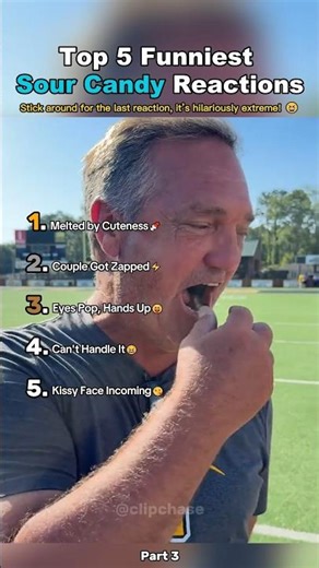 Top 5 Funniest Sour Candy Reactions Part 3