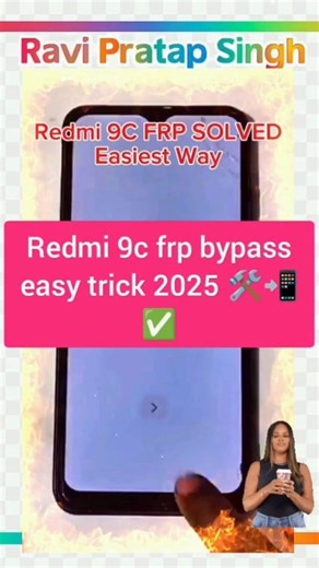 Redmi 9c frp bypass easy trick 2025 🛠️📲✅ #fbyシvideo #OnePlus #smartphone #technology #mobilerepair | Ravi Pratap Singh