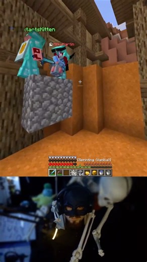 Voice chat trolling will never get old #minecraft #mincraftpvp #hoplite