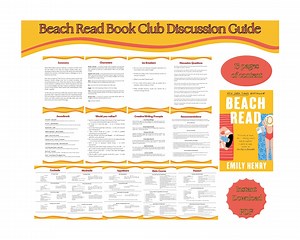 Beach Read by Emily Henry – Book Club Discussion Guide - Etsy Australia